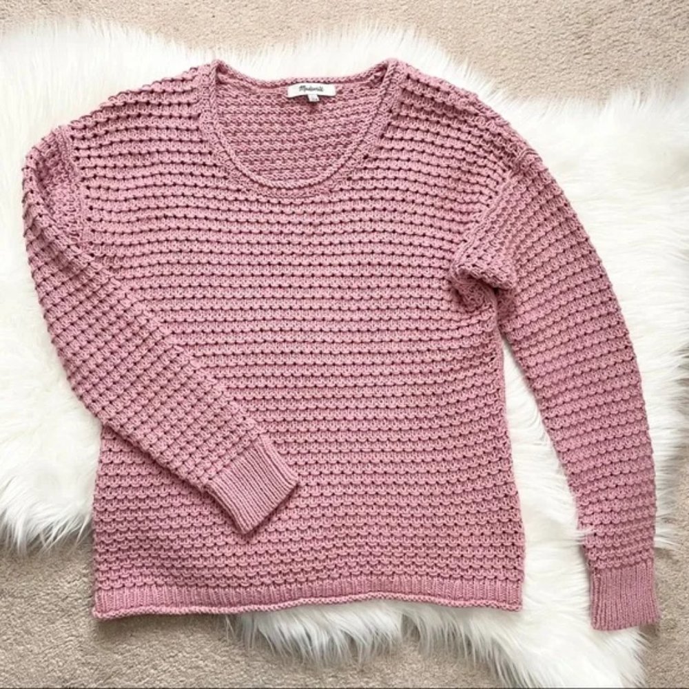Madewell Stitch Austen Pullover Sweater